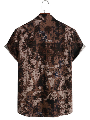 Cafe colour bamboo hemp shirt