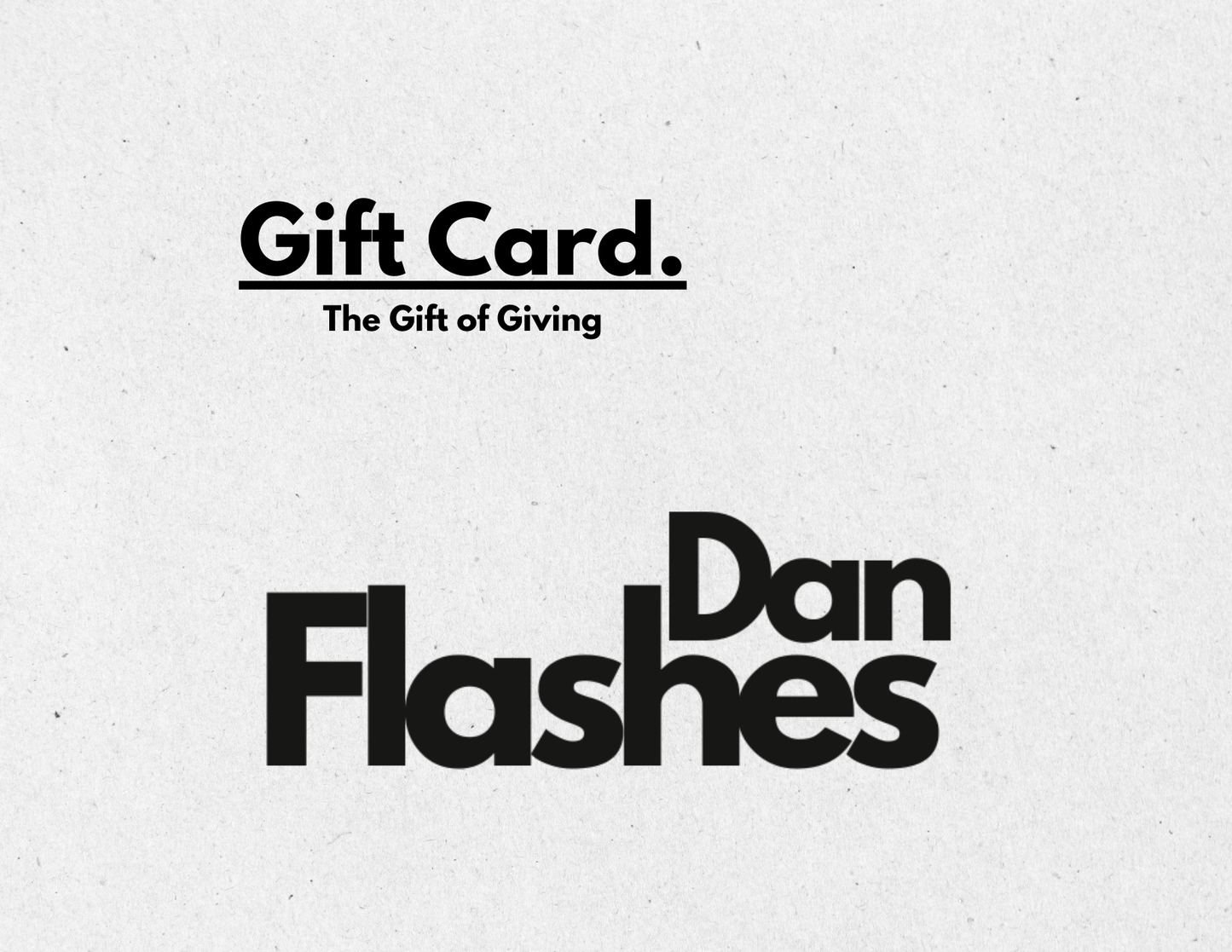 Digital Gift Card