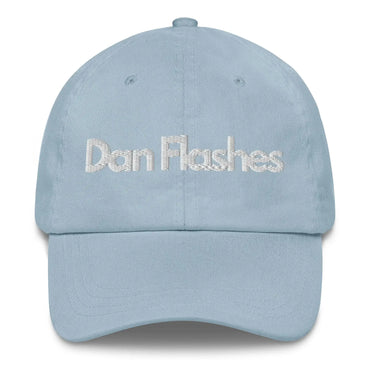 Dan Flashes Ball Cap - Dan Flashes - Light Blue - Product mockup