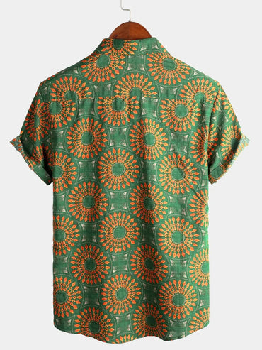 Button up Shirts - Hawaiian Shirts - Beach Shirts - Shirt - Dan Flashes - Green - Button up Shirts - Hawaiian Shirts - Beach Shirts My Store Dan Flashes Shirt