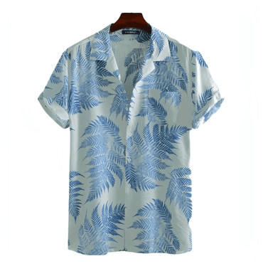 Hawaiian Shirts - Beach Shirts - Shirt - Dan Flashes - Blue - Hawaiian Shirts (More Colors) - Dan Flashes - Shirt