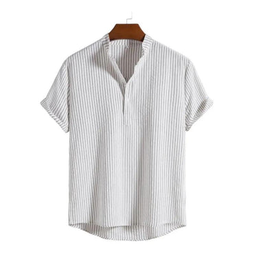 Mens Summer Shirts - Beach Shirts - Shirt - Dan Flashes - White - Mens summer shirts - Beach Shirts - Dan Flashes