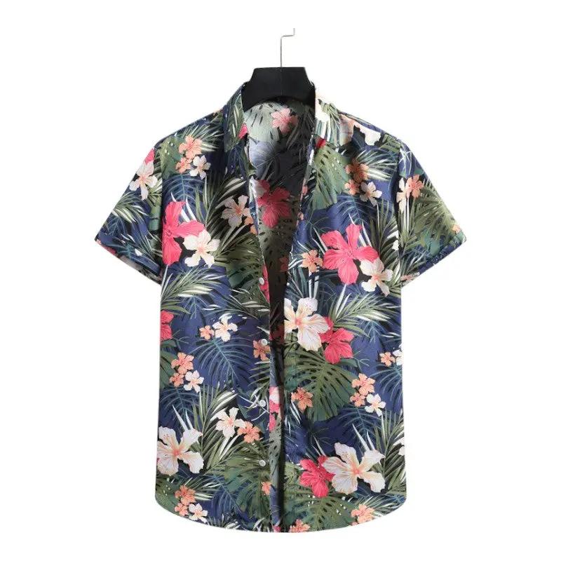 Short sleeve button down - Hawaiian shirts - Beach Shirts - Shirt - Dan Flashes - Medium - Short sleeve button down - Hawaiian shirts - Beach Shirts - Dan Flashes