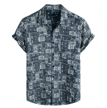 Short Sleeve Button Up Shirts - Hawaiian Shirts - Beach Shirts - Shirt - Dan Flashes - Small - Short sleeve button up shirts - Hawaiian shirts - Beach Shirts - Dan Flashes
