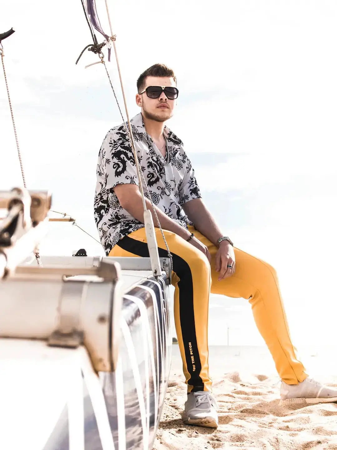Make Waves with Bold Colors: Statement Hawaiian Shirts - Dan Flashes