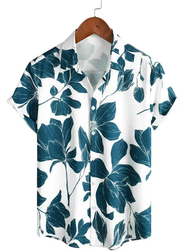 Aloha Papi Hawaiian Shirt for men in bamboo hemp - Dan Flashes