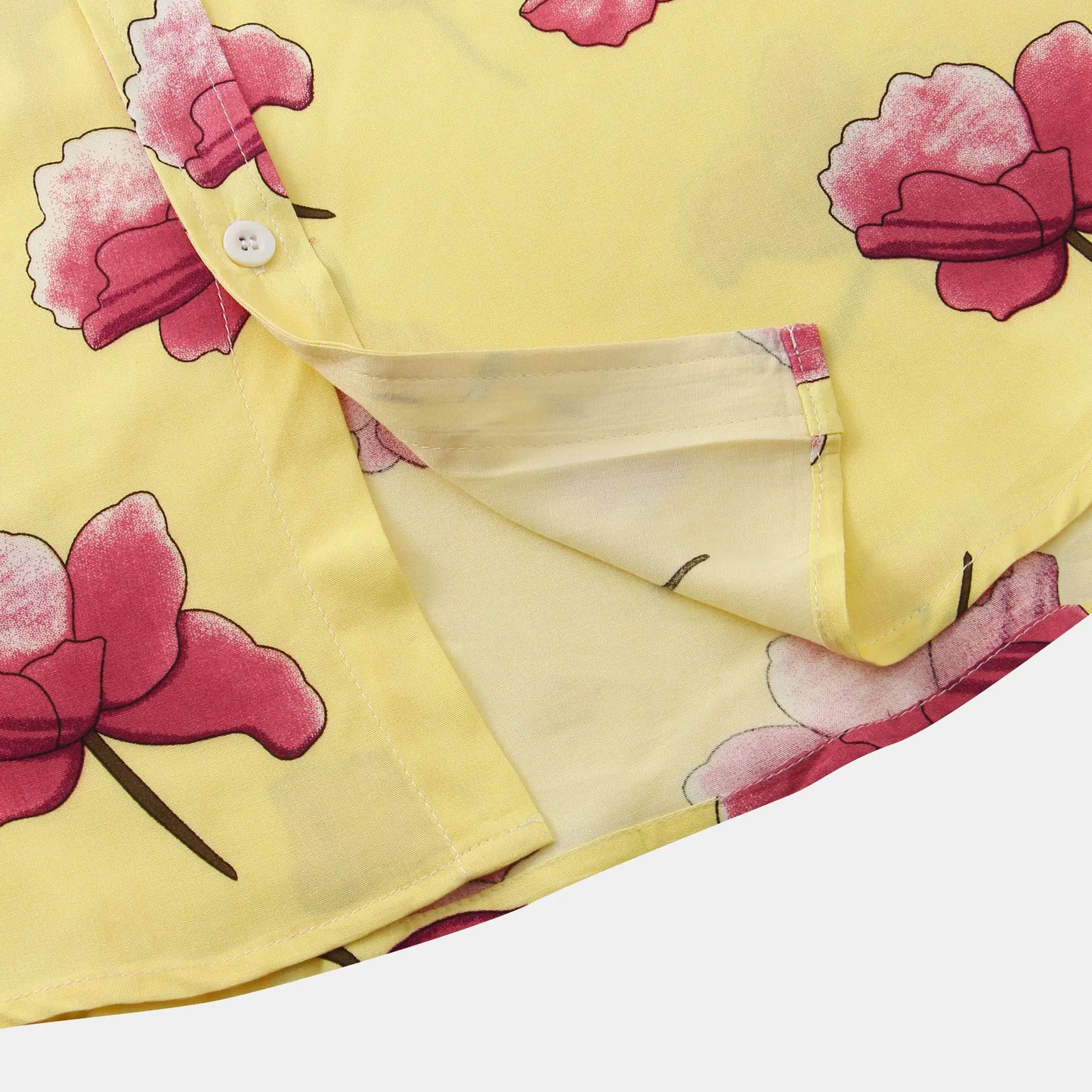 Bamboo hemp floral shirts for men - Dan Flashes