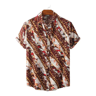 Summer Linen Button-Up Shirt for men in cotton-linen blend - Dan Flashes