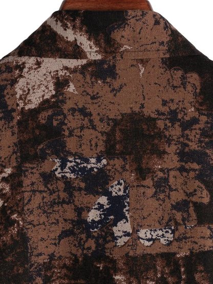 Cafe colour bamboo hemp shirt - Dan Flashes