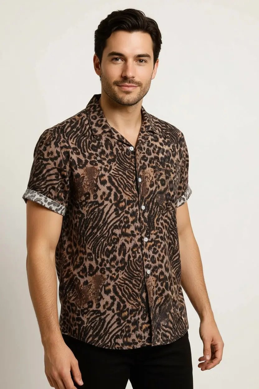 Cheetah Print party Shirt (More Colors) My Store