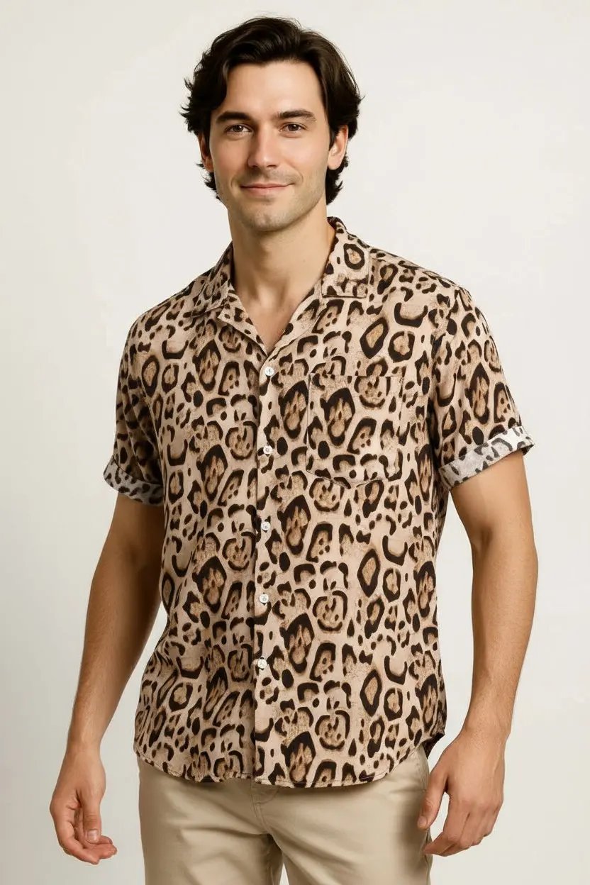 Cheetah print shirts - Dan Flashes