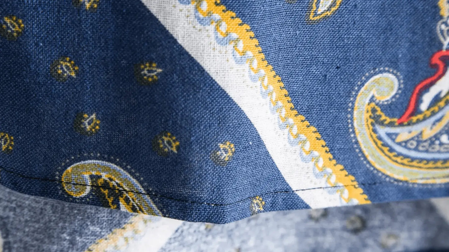 Complicated Pattern Shirts - Shirt - Dan Flashes - Blue - Complicated Pattern Shirt's - Dan Flashes