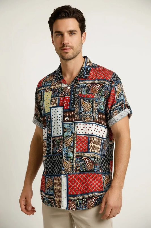 Complicated pattern shirts Dan Flashes