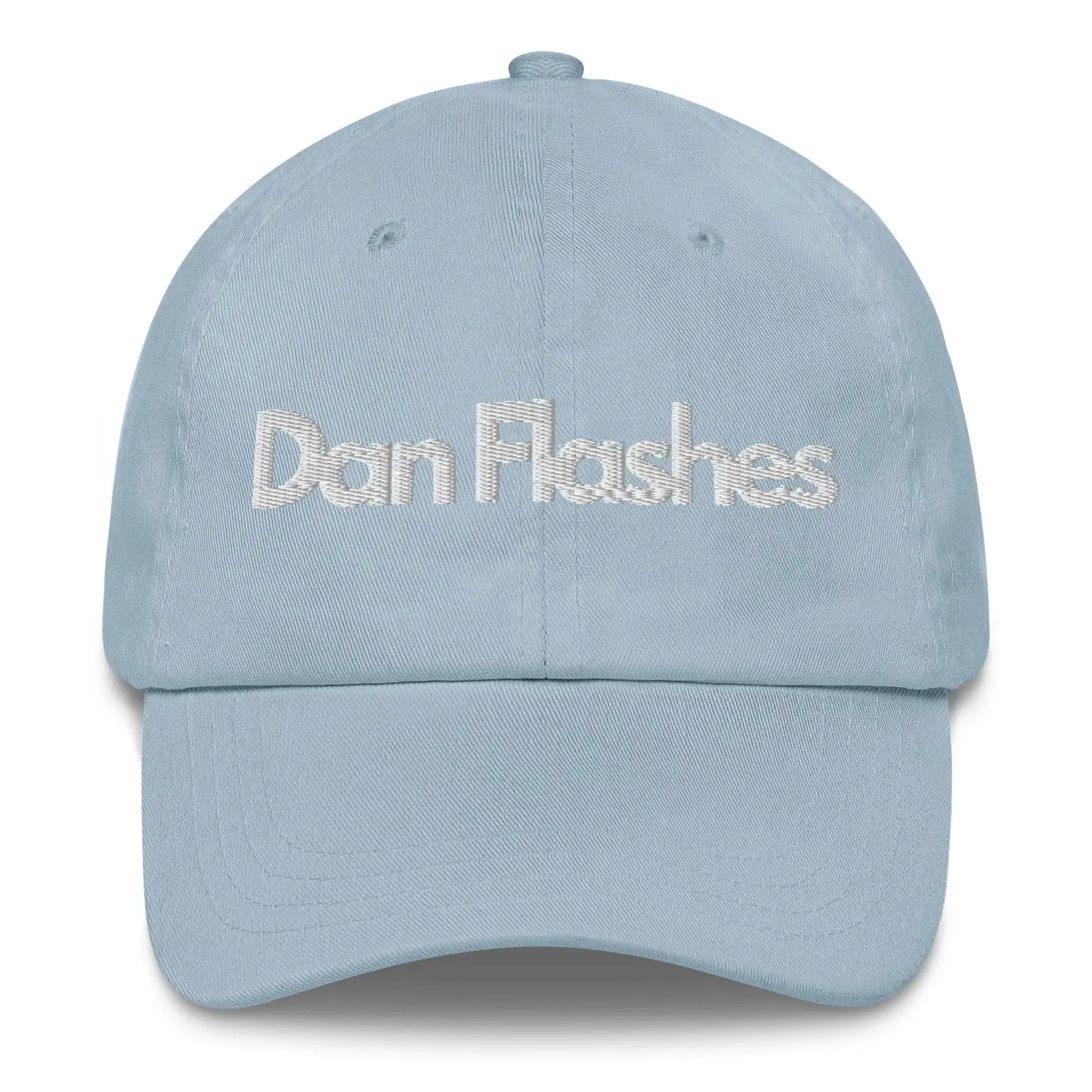 Dan Flashes Ball Cap - Dan Flashes - Light Blue - Product mockup