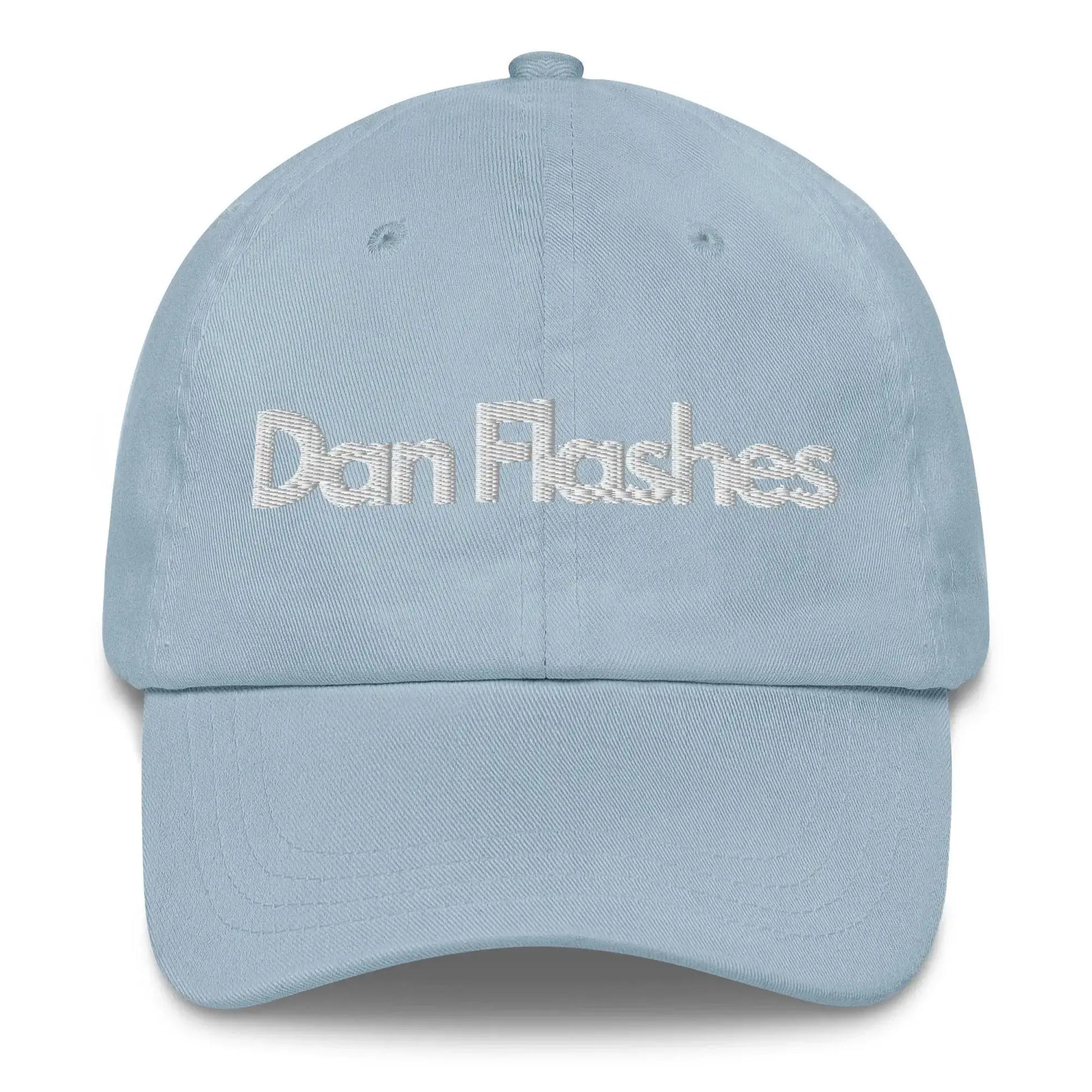 Dan Flashes Ball Cap - Dan Flashes - Light Blue - Product mockup