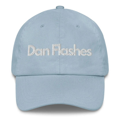 Dan Flashes Ball Cap - Dan Flashes - Light Blue - Product mockup