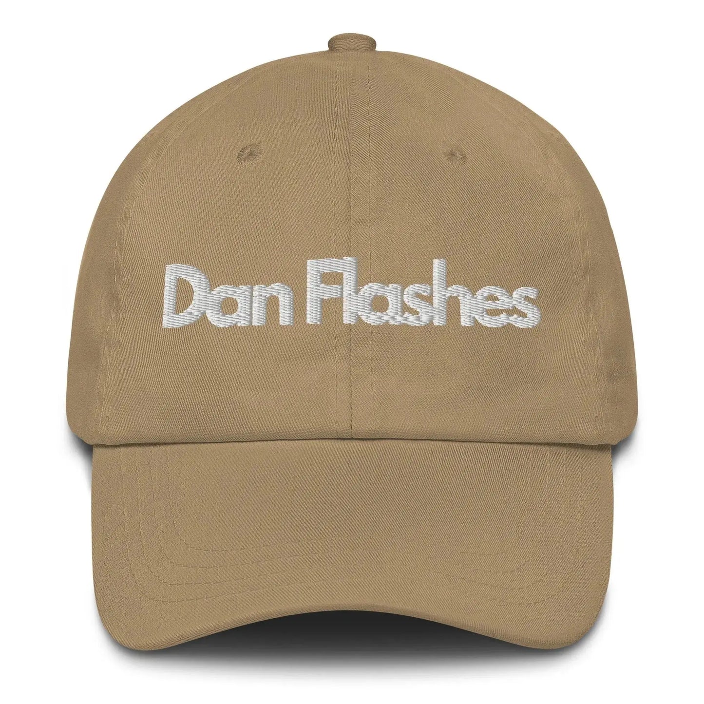 Dan Flashes Ball Cap - Dan Flashes - Khaki - Product mockup