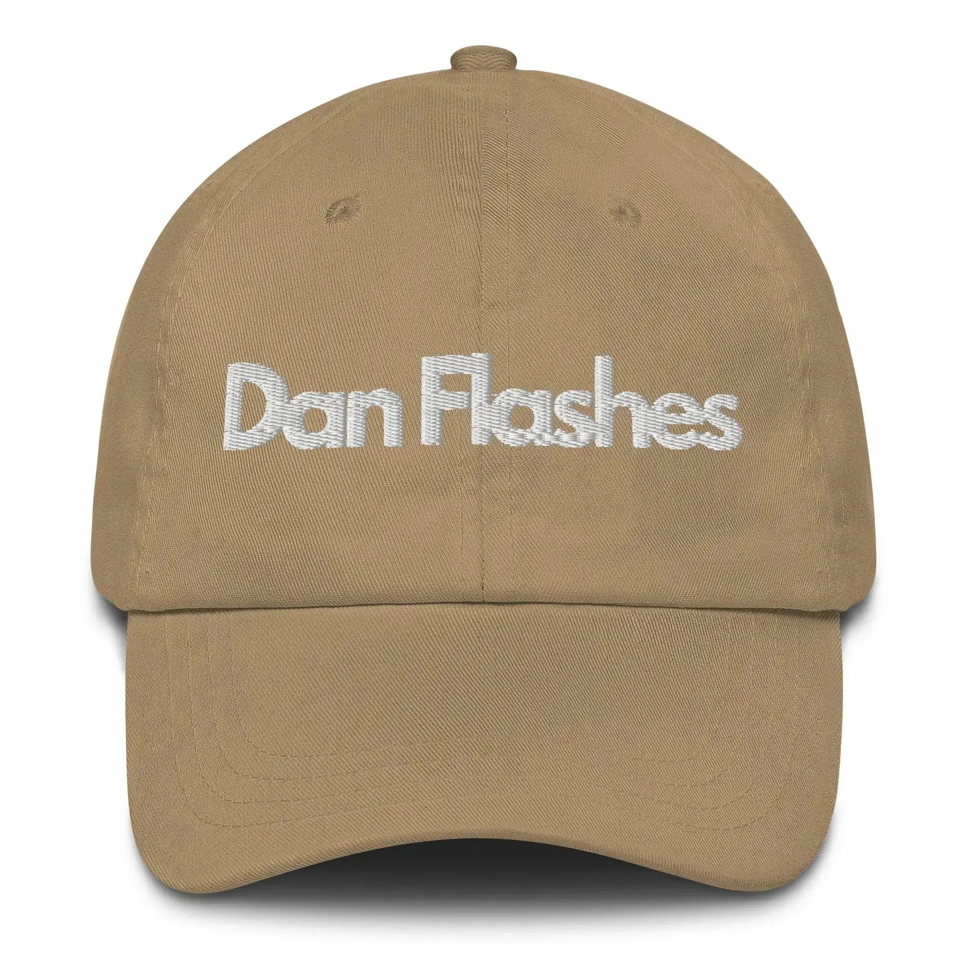 Dan Flashes Ball Cap - Dan Flashes - Khaki - Product mockup