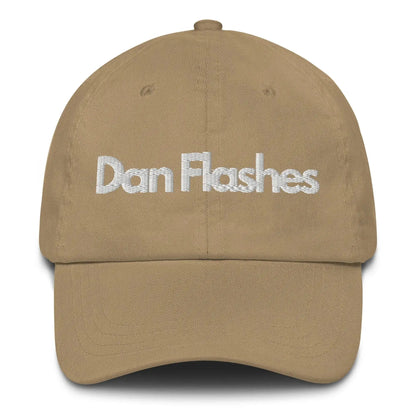Dan Flashes Ball Cap - Dan Flashes - Khaki - Product mockup