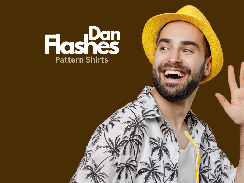 Dan Flashes Hawaiian Shirts for men and Pattern Shirts for Men