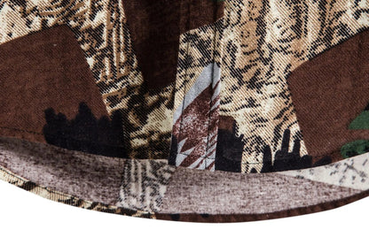 Fashionable Men's Digital Printed Long Sleeve Shirt Dan Flashes