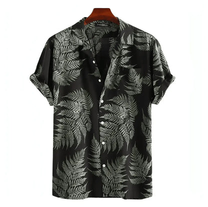 Hawaiian Shirts - Beach Shirts - Shirt - Dan Flashes - Black - Hawaiian Shirts (More Colors) - Dan Flashes - Shirt