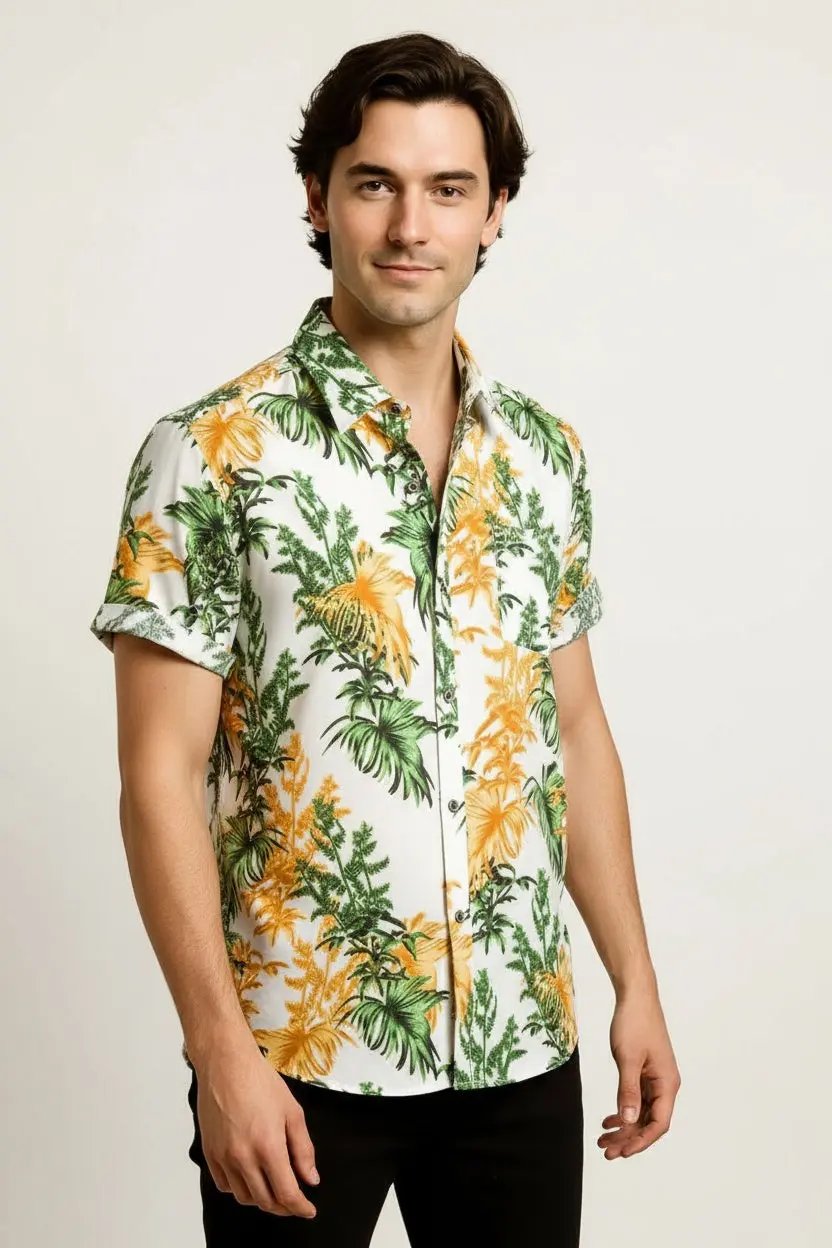 Hawaiian shirts for men - Dan Flashes