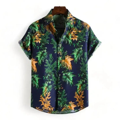 Hawaiian shirts for men - Dan Flashes - Dark - Hawaiian shirts for men - Dan Flashes