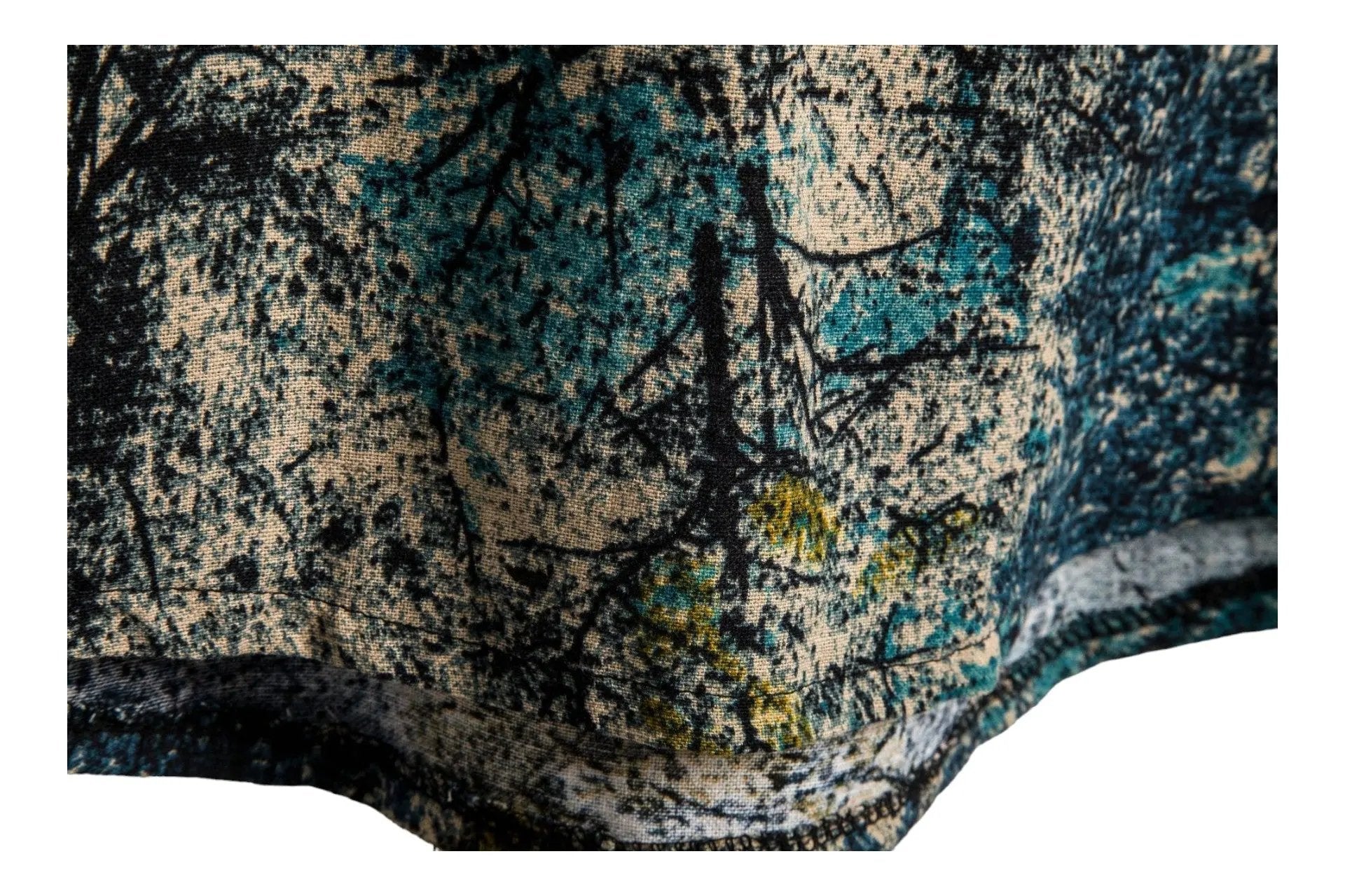 Mandarin Collar Pattern Button-up Shirts - Dan Flashes