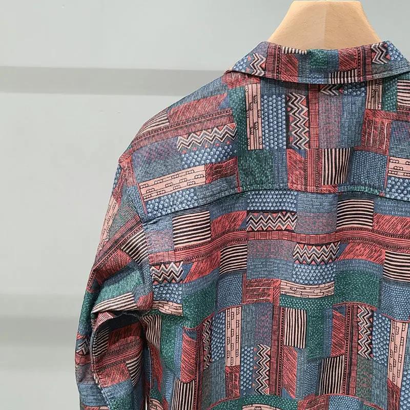 Men's Autumn Casual Cotton Long Sleeve Shirt Dan Flashes