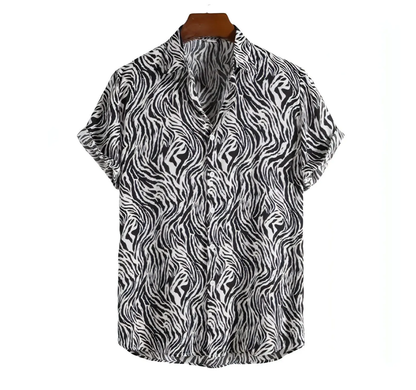 A Tiger Print Shirt (More Colors) - Dan Flashes - Shirt