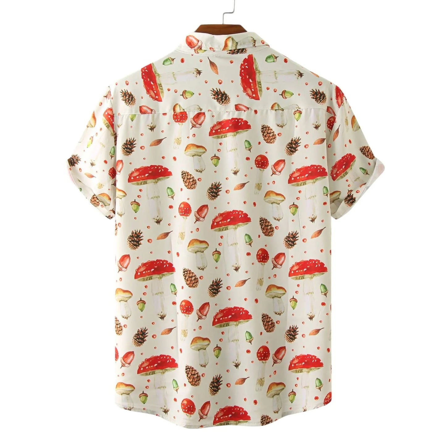 Mushroom button up shirts - shrooms - Dan Flashes