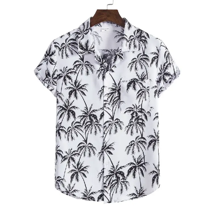 Palm tree button up - Dan Flashes