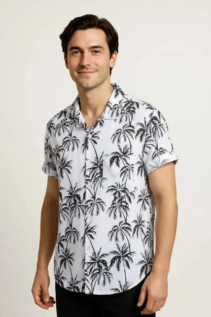 Palm tree button up - Dan Flashes