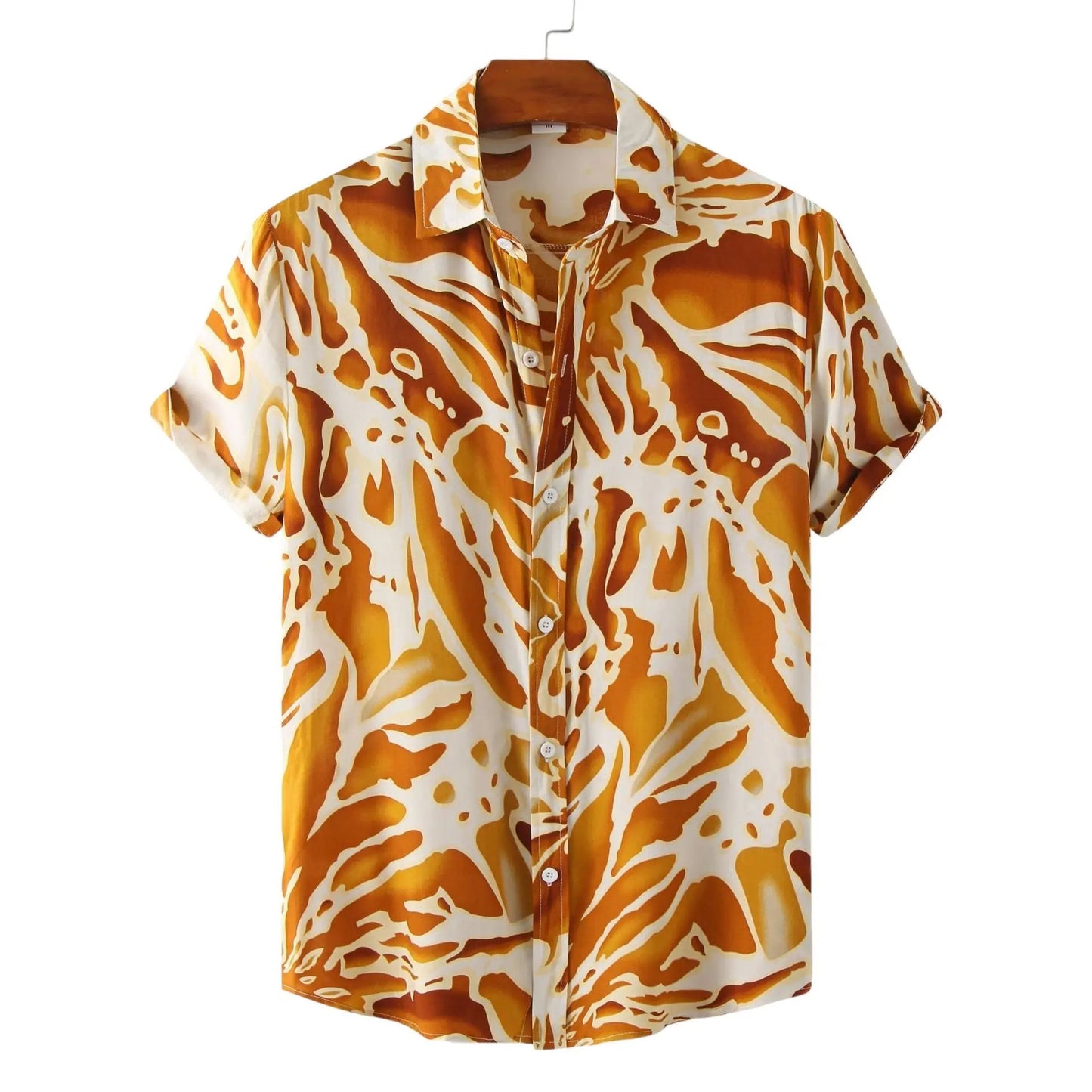 Pattern Hawaiian Shirt - Dan Flashes