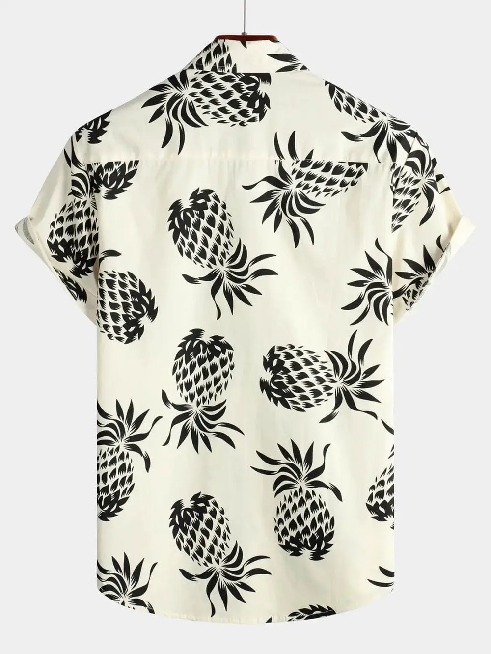 Pineapple Print Shirt, back view