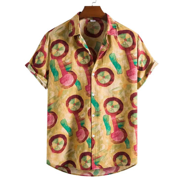 Premium Bamboo Hemp Button-Up Shirt for men in bamboo hemp - Dan Flashes