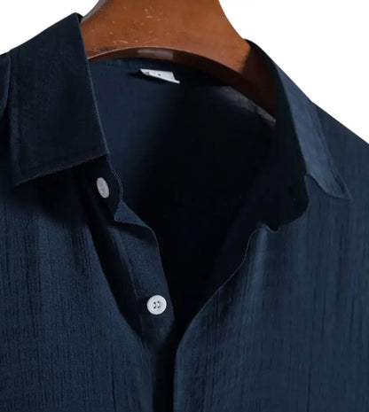Premium Beach Shirt - Shirt - Dan Flashes - Dark Blue - Premium beach shirt - Dan Flashes