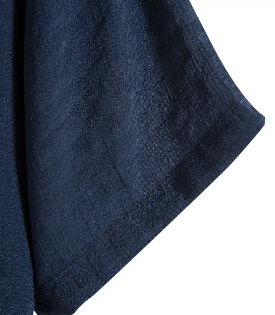 Solid Textured Beach Shirt, sleeve and pattern detail