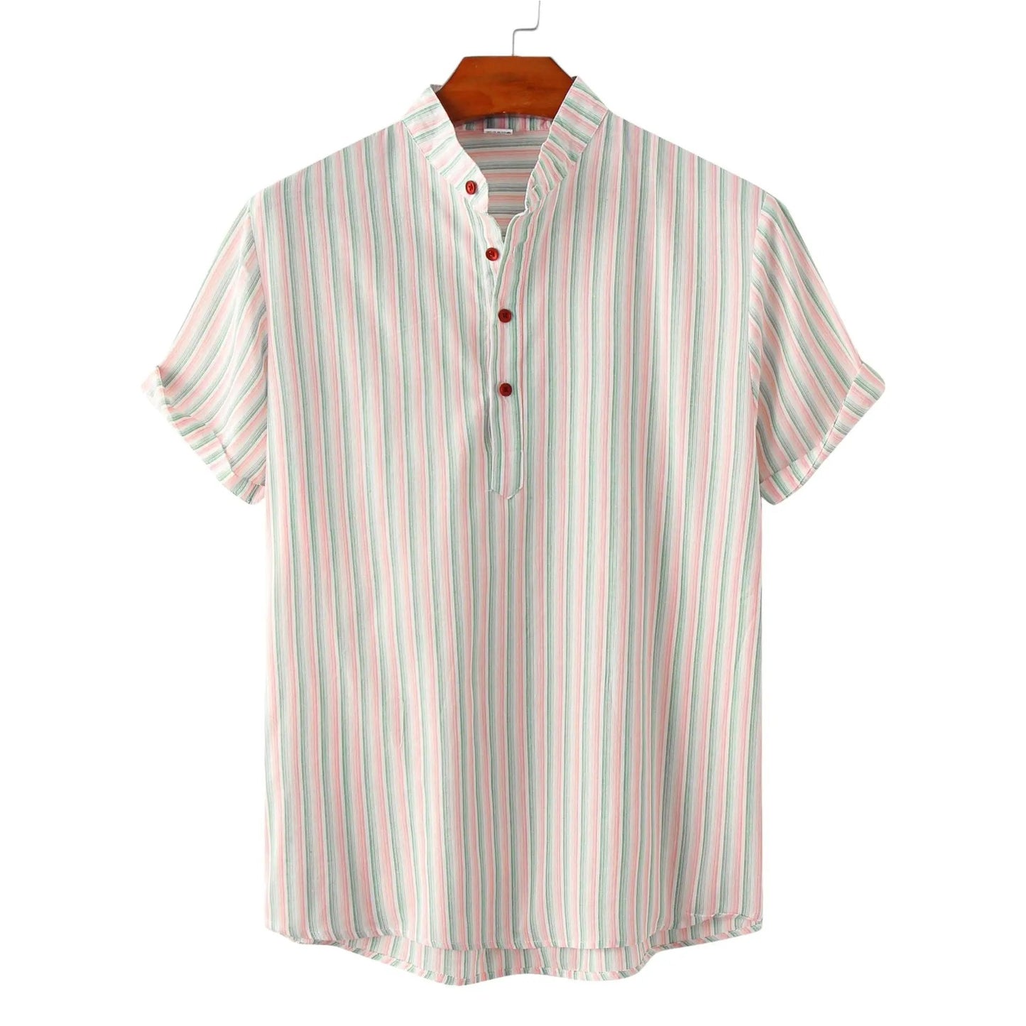 Premium short sleeve stripe shirt - Dan Flashes