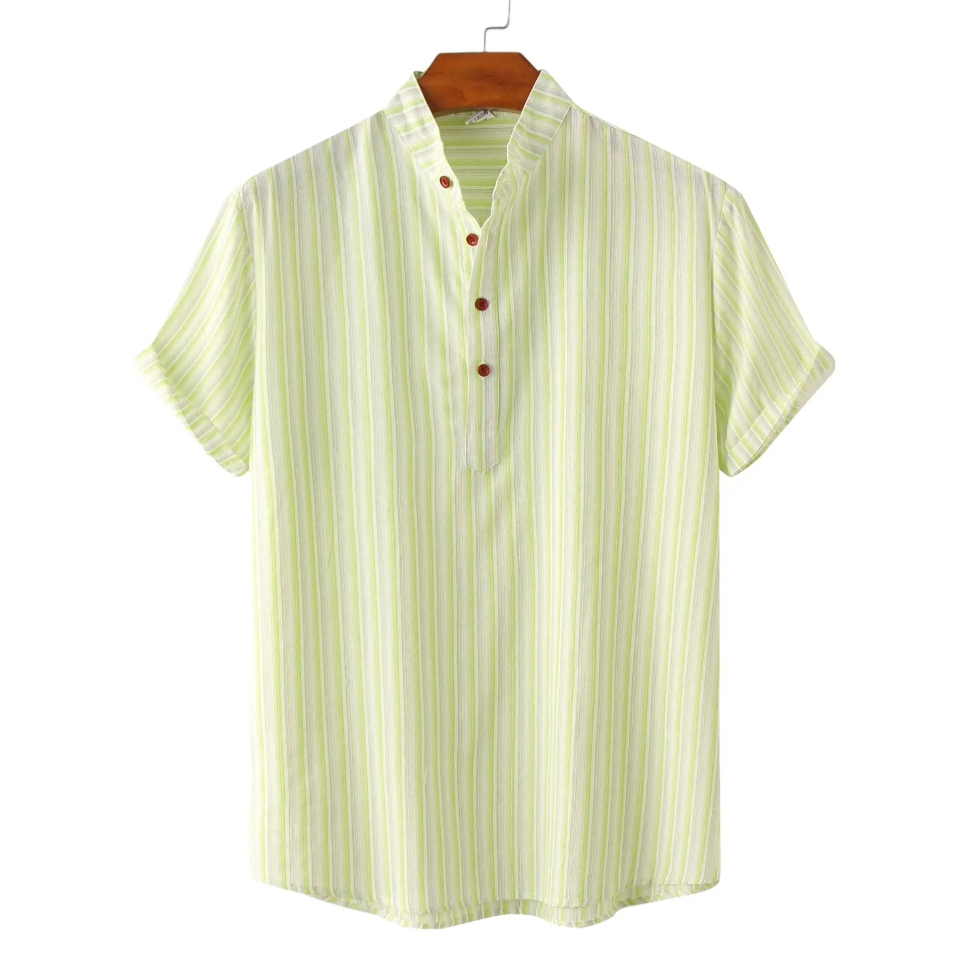 Premium short sleeve stripe shirt - Dan Flashes