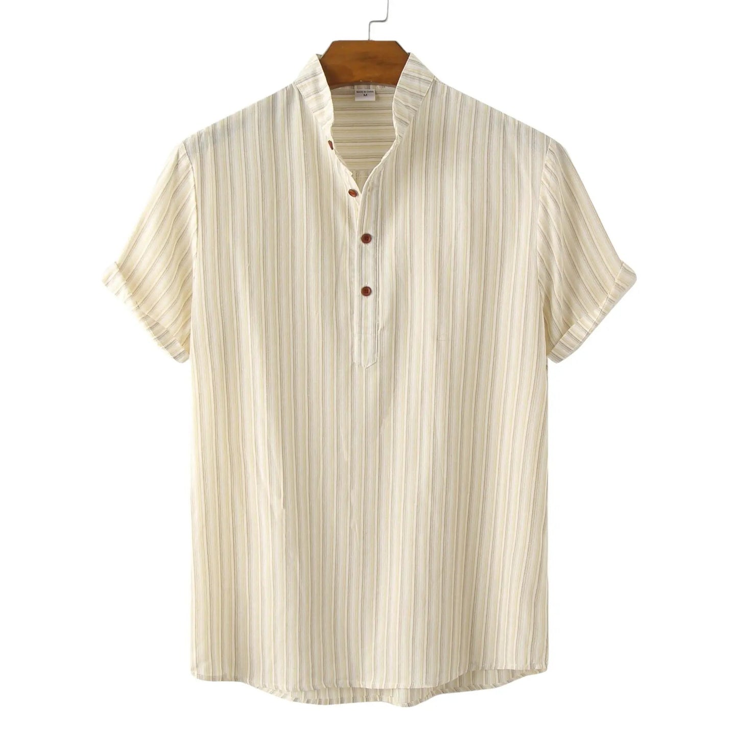 Premium short sleeve stripe shirt - Dan Flashes