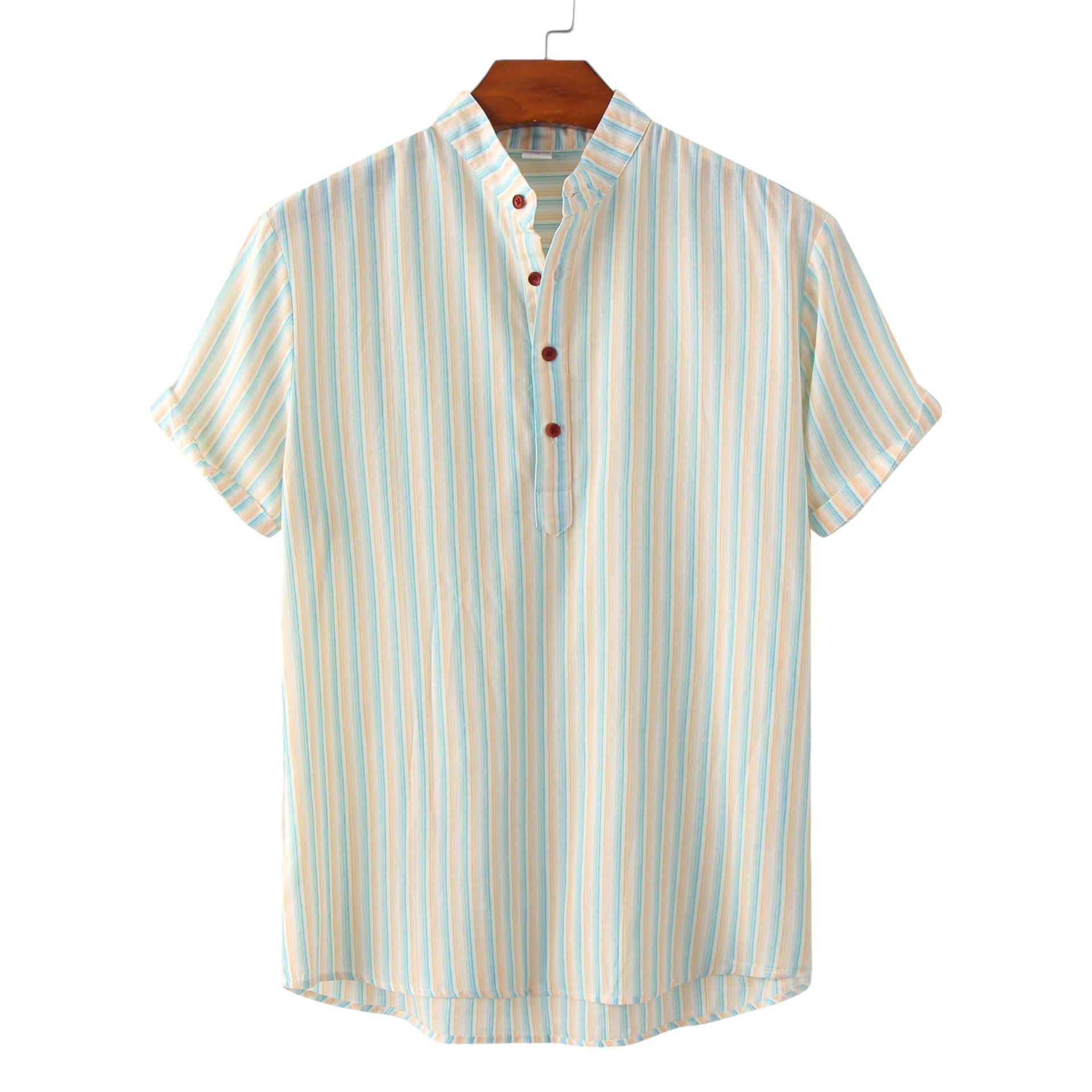 Premium short sleeve stripe shirt