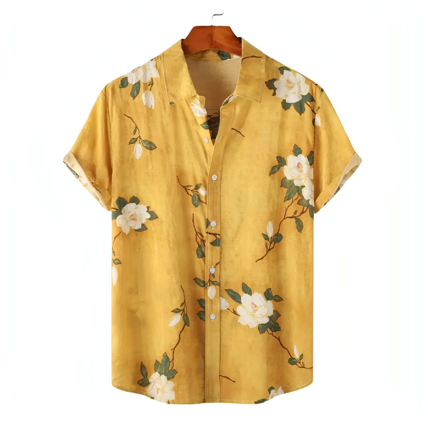 Buy Unique Flower Button Up Shirt at Dan Flashes - Blossom Your Style!