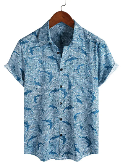 Shark Attack Shirt - Dan Flashes - S - Dan Flashes Shark Attack Shirt