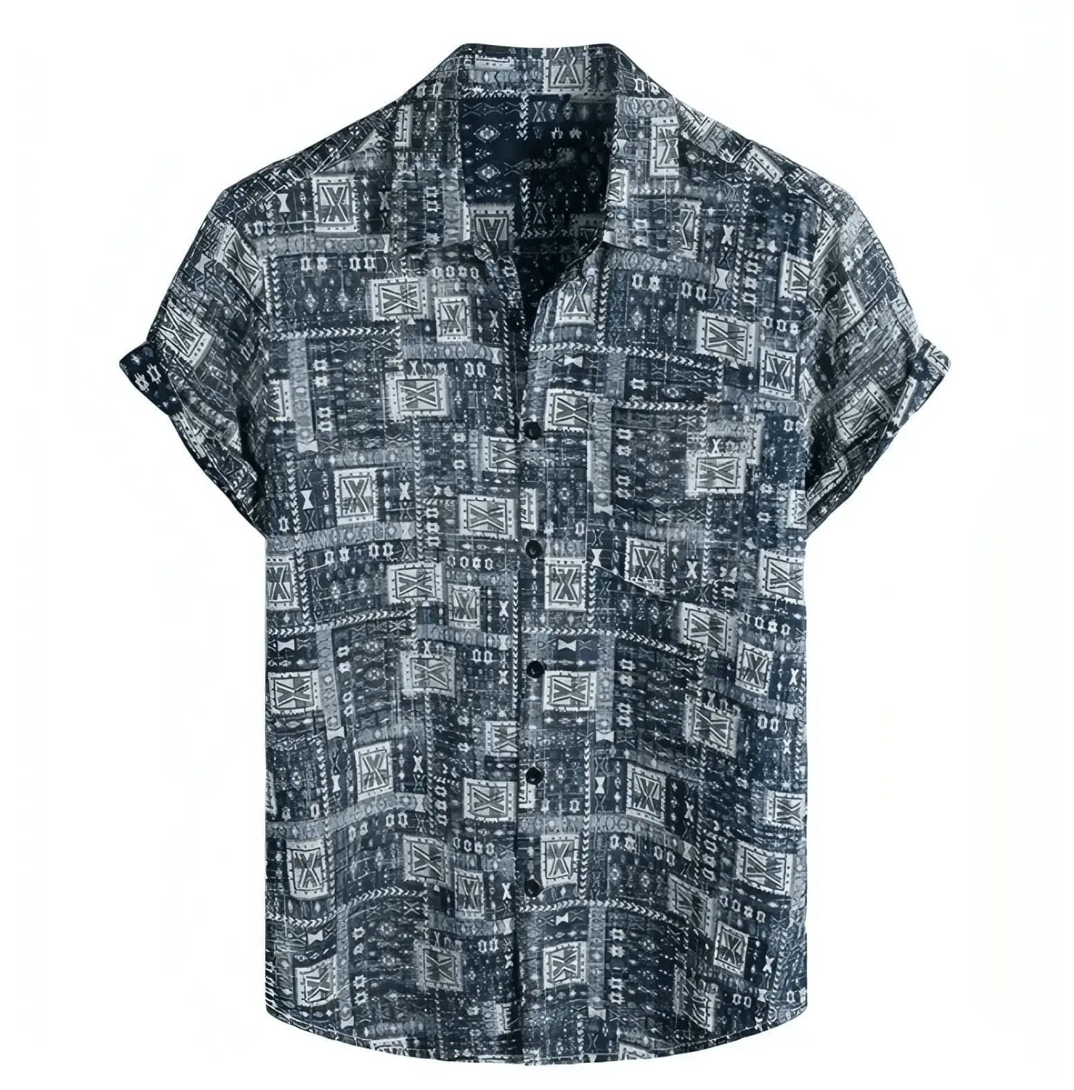 Short Sleeve Button Up Shirts - Hawaiian Shirts - Beach Shirts - Shirt - Dan Flashes - Small - Short sleeve button up shirts - Hawaiian shirts - Beach Shirts - Dan Flashes