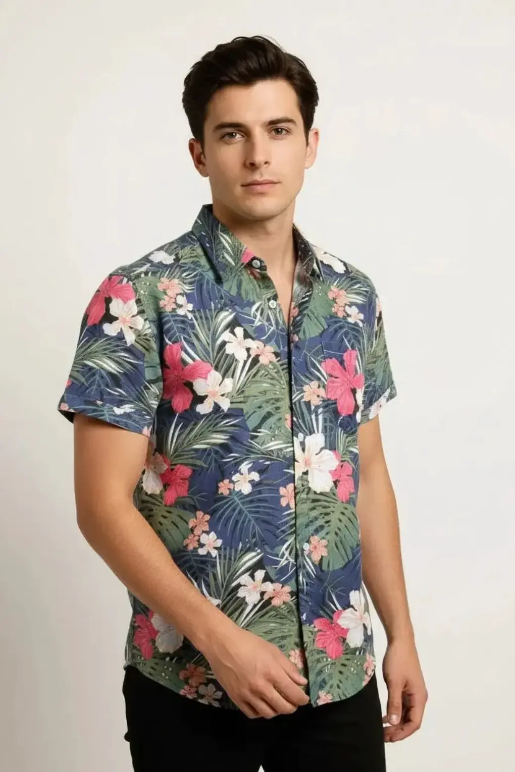 Short sleeve button down - Hawaiian shirts - Beach Shirts - Dan Flashes
