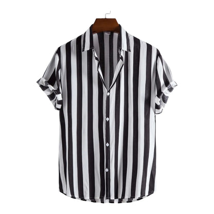 Stripe Shirts - Hawaiian shirts (More Colors) - Dan Flashes