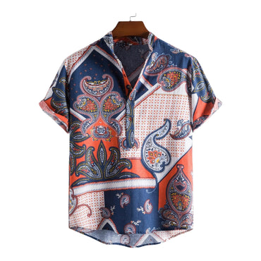 Complicated Pattern Shirts - Shirt - Dan Flashes - Blue - Complicated Pattern Shirt's - Dan Flashes