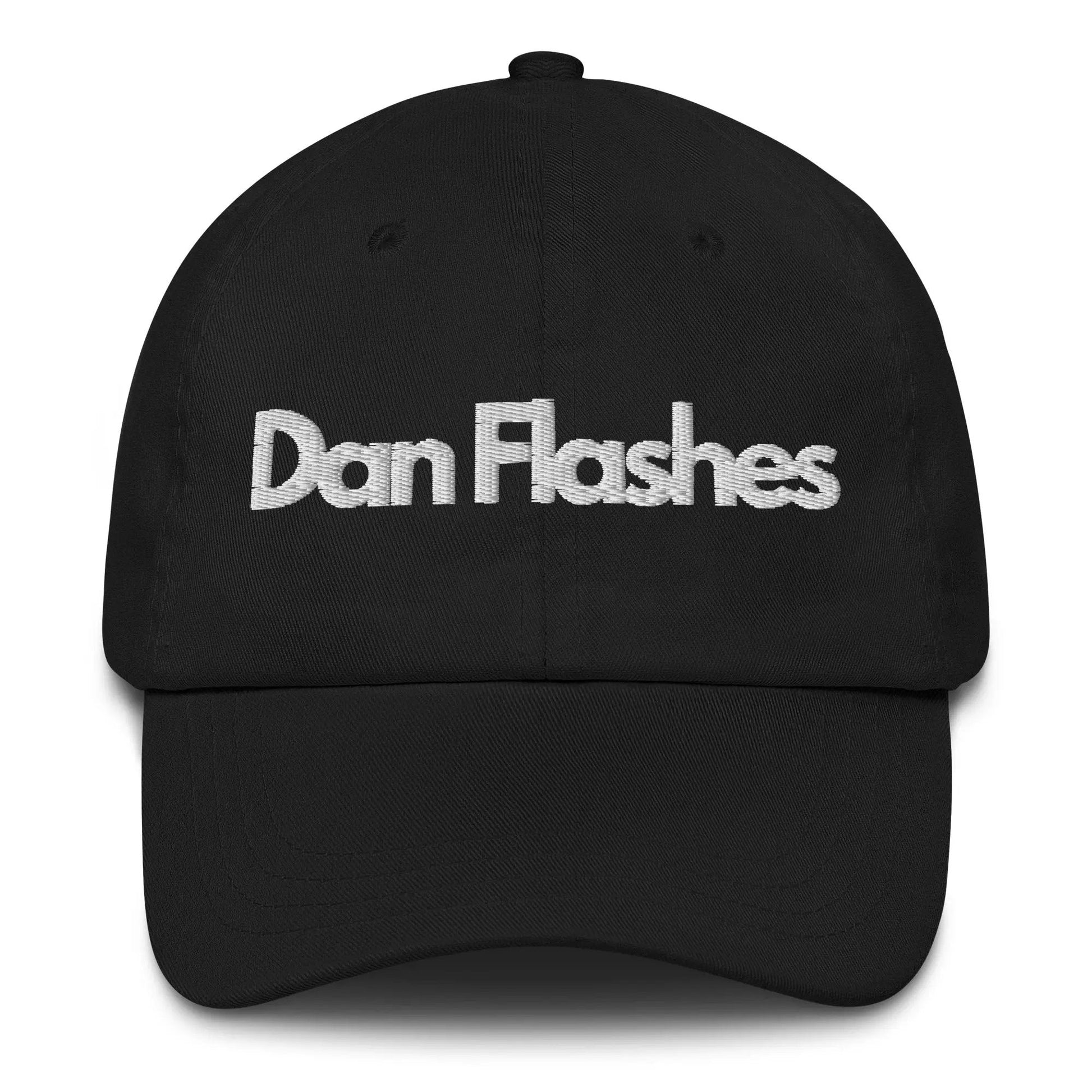 Dan Flashes Ball Cap - Dan Flashes - Black - Product mockup
